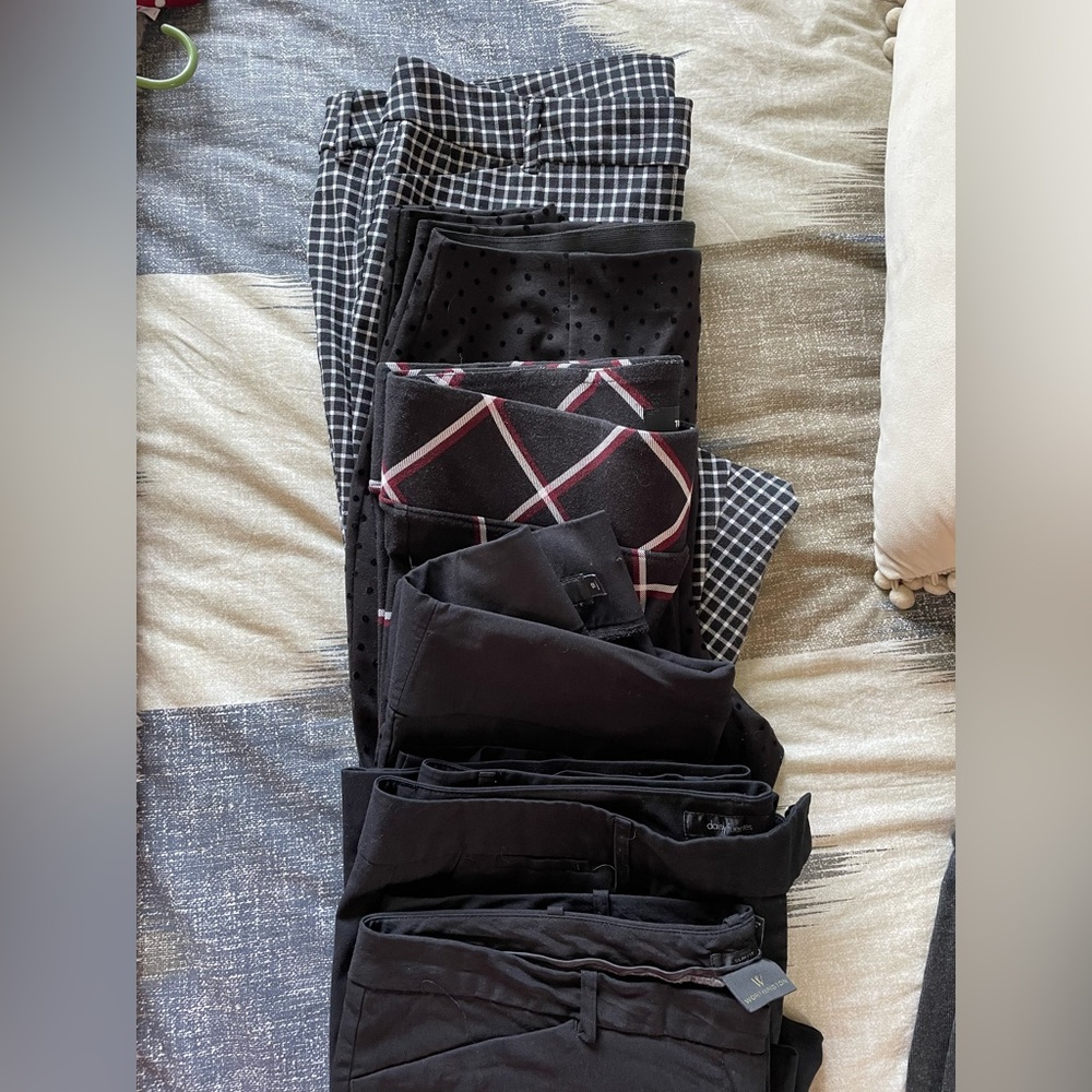 Plus Size Pants Work Pants Lot 6 pairs of size 16